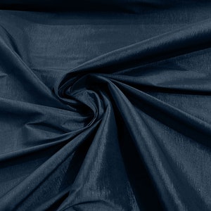 Steel Blue Taffeta Stretch Fabric 2-Way Stretch 58&quot; Wide, Fashion Dress Clothing Draping Prom Gown Bridal Dress Fabric