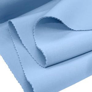Neoprene Scuba Super Techno Fabric, 2mm Thick, Solid Colors, Sold by The Yard. Blue