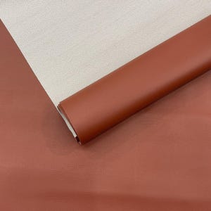Cinnabar Marine Vinyl Fabric Sold by The Yard/Vinyl Fabric Faux Leather Pleather Upholstery 54&quot; Wide