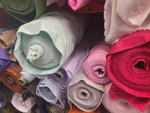 Minky Solid Silky Plush Faux Fur Fabric - Sold by the yard