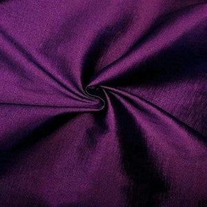 Medium Weight Stretch Two Tone Taffeta Fabric, Sold By The Yard. Light Plum