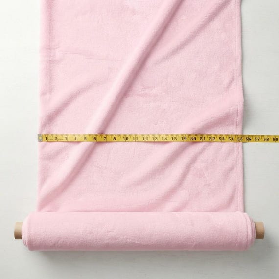 Light Pink Solid Minky Fabric, 58" Wide| Stuff Animals| Blankets