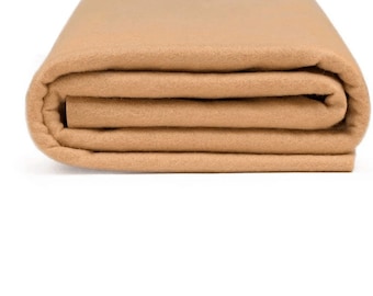 Tan Acryl Bastelfilz Stoff 188 cm Breite