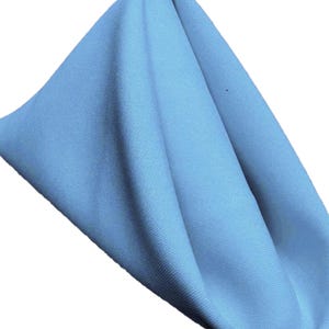 Pack of 12 - Light Blue - 18 x 18 Inches Polyester Poplin Decorative Table Napkins, Party Supply -