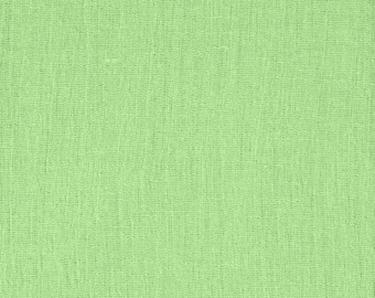 Cotton Gauze Fabric 100% Cotton 48/50" inches Wide Crinkled Lightweight Sold by The Yard. Apple Green