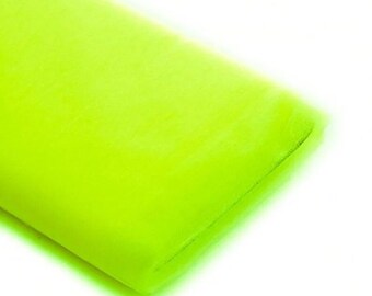 Glimmer Tulle - 54-inches Wide Lime By the Bolt main image 1