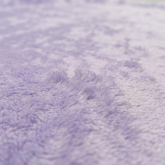 Lilac Solid Minky Fabric, 58" Wide| Stuff Animals| Blankets