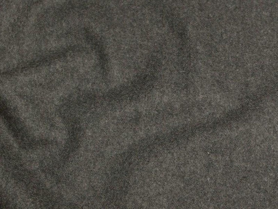Heather Gray Solid Polar Fleece Fabric Anti-Pill 58" Wide | Soft Polyester Blanket, Jacket.