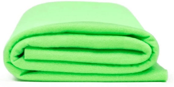 Lime Green 72 Felt Fabric