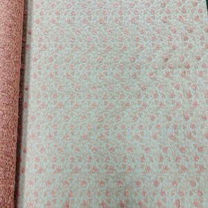 Lace with Cord Embroidery Flowers on a Mesh Fabric -Dresses-Fashion-Prom-Nightgown-Sold by Yard- Blush Pink