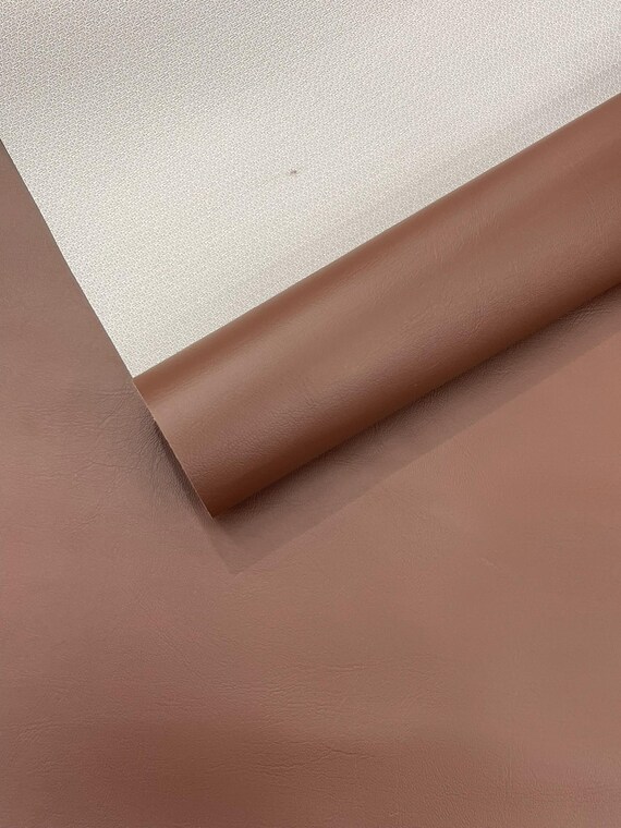 Chocolate Marine Vinyl Fabric Sold by The Yard/Vinyl Fabric Faux Leather Pleather Upholstery 54" Wide