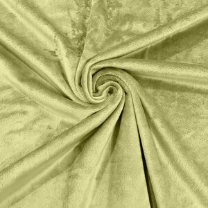 Sage Green Minky Smooth Soft Solid Plush Faux Fake Fur Fabric Polyester- Sold by the yard.