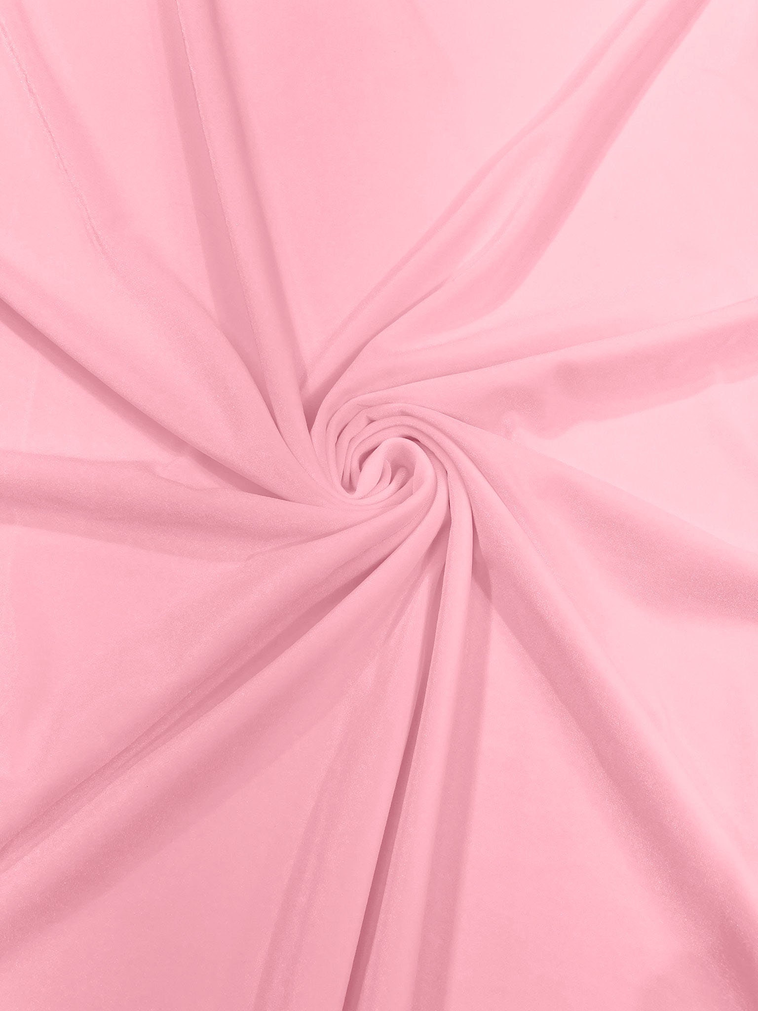 Light Pink Cotton Velvet by the Yard, 54 Inch Wide Velvet