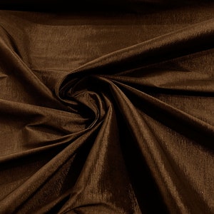 Brauner Taft Stretch Stoff 2-Way Stretch 58&quot;Breit, Mode Kleid Kleidung Drapieren Abschlussball Kleid Brautkleid Stoff