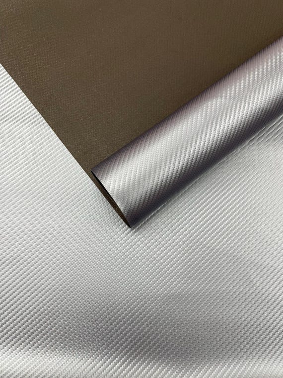 Steel Navy Carbon Fiber Marine Vinyl Upholstery Fabric/Crafting Apparel Vinyl Fabric 54" Wide