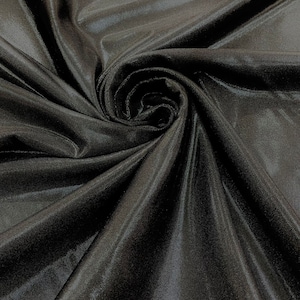 Black Foggy Foil All Over Foil Metallic Nylon Spandex 4 Way Stretch/58 Inches Wide/Coastplay/