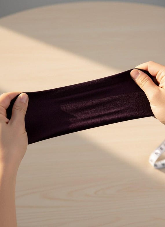 Eggplant Stretch Velvet Fabric, 58" Wide, Apparel Sewing, Sold By The Yard