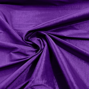 Light Purple Taffeta Stretch Fabric 2-Way Stretch 58&quot; Wide, Fashion Dress Clothing Draping Prom Gown Bridal Dress Fabric