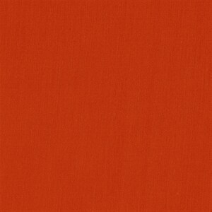 58-59&quot; Wide Premium Light Weight Poly Cotton Blend Broadcloth Fabric Sold By The Yard. Rust