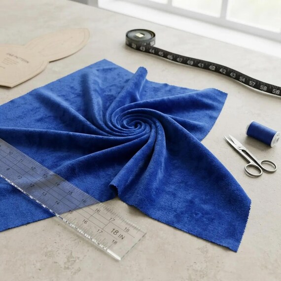 Royal Blue Solid Minky Fabric, 58" Wide| Stuff Animals| Blankets