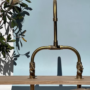 Swan Industrial Brass Tap Set