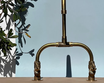 Swan Industrial Brass Tap Set