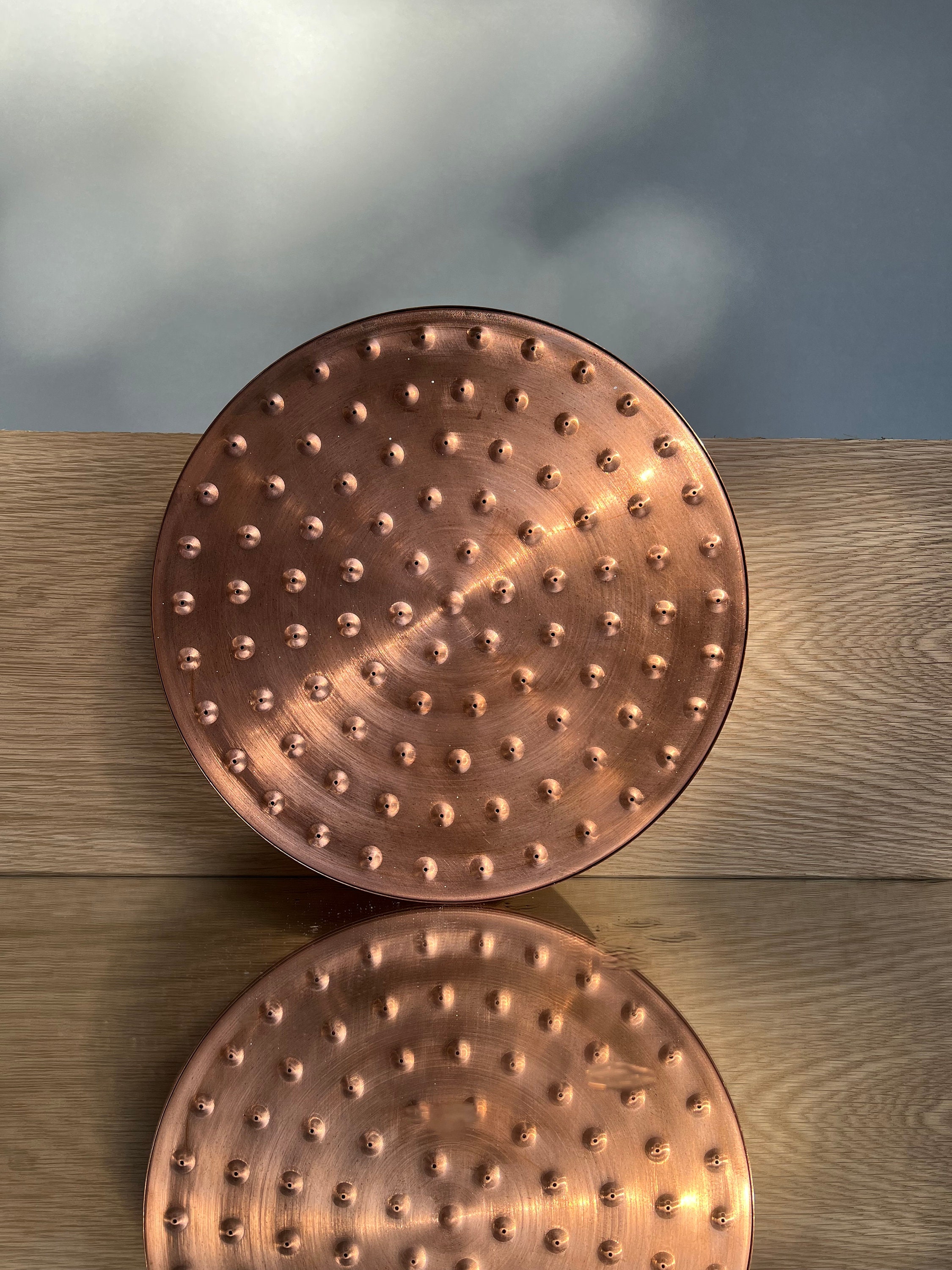 Murray Darling Antique Copper Shower Head 200 Etsy