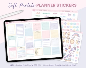 Stickers Minimalist Planner - Etsy