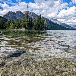 Grand Teton National Park ~ Jenny Lake Foto, Naturfotografie, Wyoming, Landschaft, Wandkunst, Giclee Print