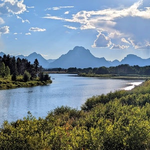 Grand Teton National Park - Oxbow Bend Foto, Naturfotografie, Landschaft, Wyoming, Giclee Print, Wandkunst