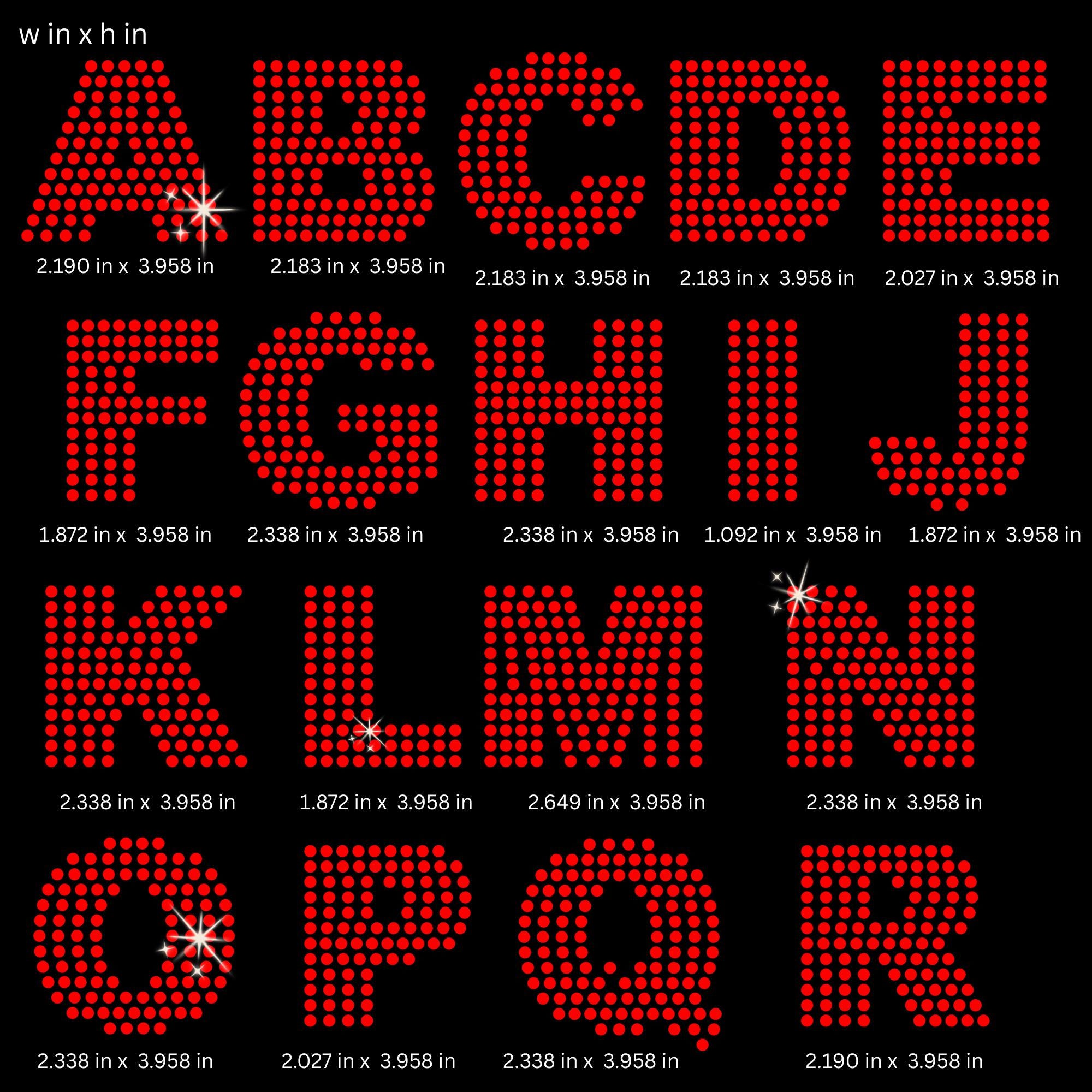 Diy Rhinestone Letters Alphabet Letters Rhinestone SS10 SVG Templates | Varsity Font DIY ...