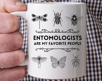 Entomologie Tasse: Geschenk für Insektenliebhaber