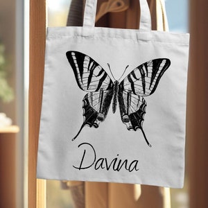 Personalisierte Bug Tote Bag, Insekten, Wissenschaft, Feldarbeit, im Freien, Geschenk für Wissenschaft, Lehrer für Wissenschaft, Geschenk für ihn, Geschenk für sie, Natur