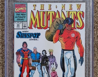 New Mutants #99 CGC 9.6