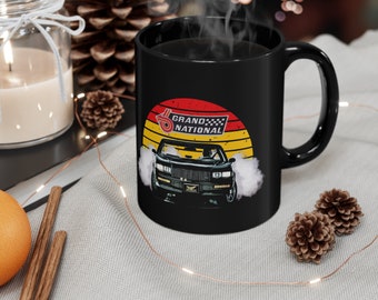 Buick Grand National (LEFT HAND) 11oz Black Mug Turbo