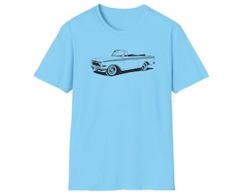 1961 Rambler American Classic Car T-Shirt, Vintage Automobile Tee, Retro Vehicle Shirt, Automotive Gift, Unisex Softstyle Tee AMC 61 1962 62