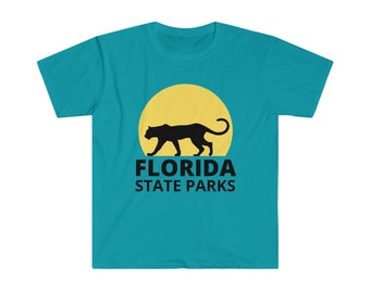 Florida State Parks T shirt FL Everglades park hiking fishing boating camping