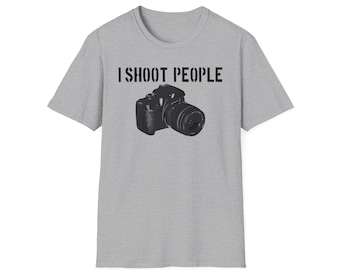 Photographer Camera T-Shirt I Shoot People photography dslr film canon nikon kodak photography digital
