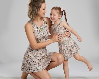 Alternative Mickey Leopard Activewear Set, Neutral Animal Print Coquette, Animal Kingdom Motherday Mommy and Me Safari Outfit 2026