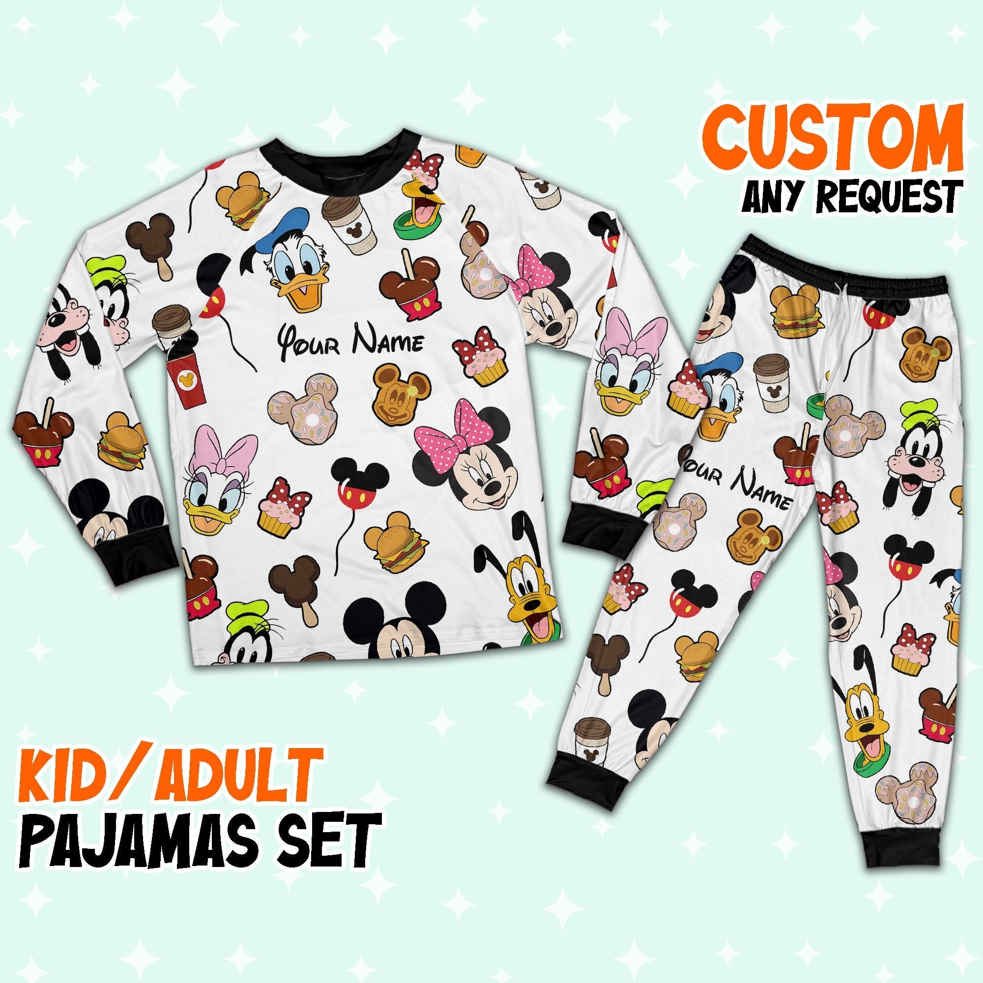 Disneyland Pajamas Etsy Canada