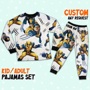 Superhero pajamas for adults hotsell