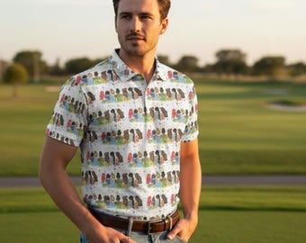 Polo de princesas Disney, camiseta de manga corta personalizada para amantes del golf, polo de crucero Disney, regalo