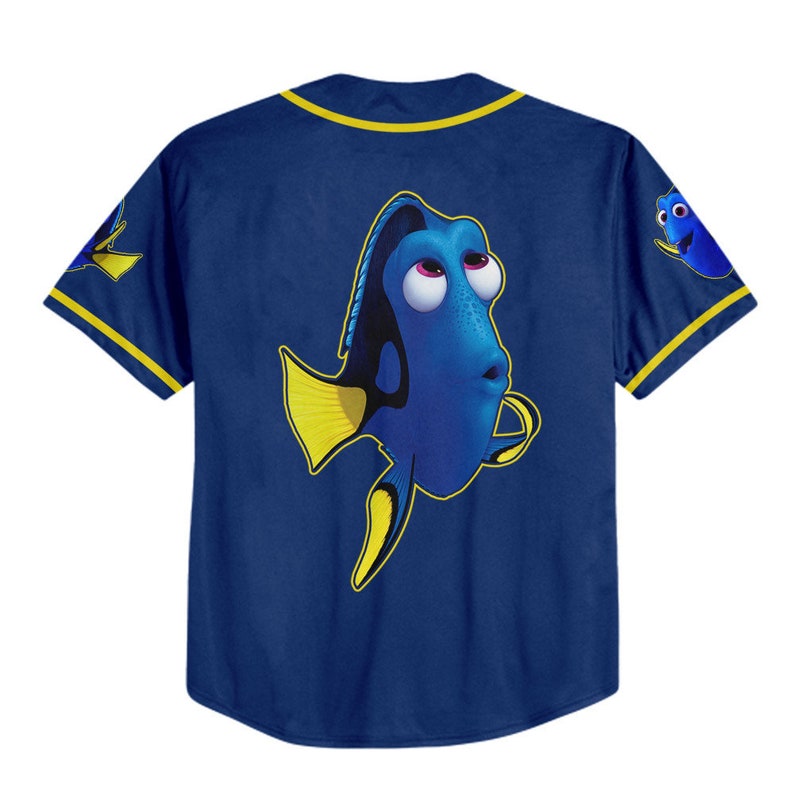 Personalized Disney Finding Nemo Dory Awesome Jersey, Disney Baseball