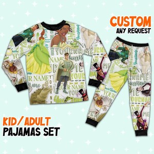 Tiana Pajamas Etsy Canada