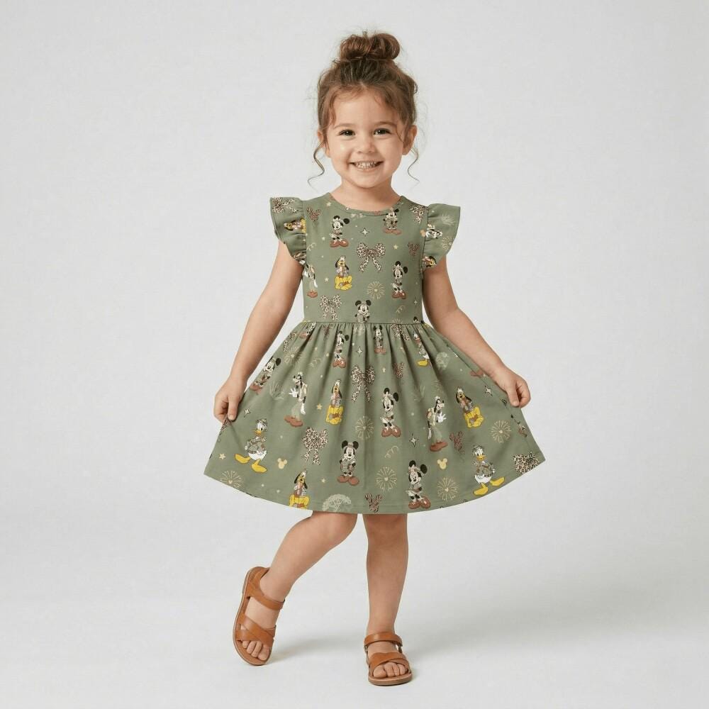 Jungle Green Dress - Etsy