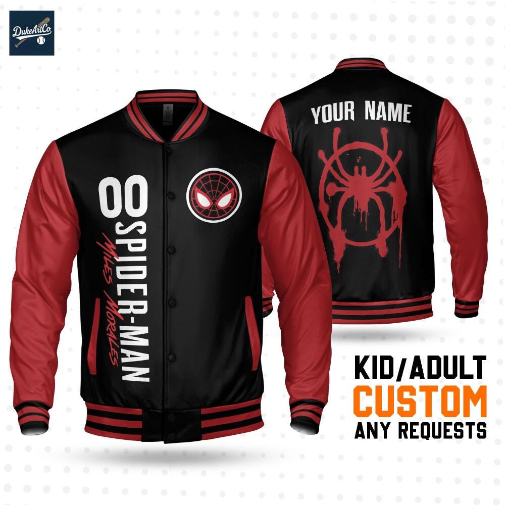 Spiderman Varsity Jacket Singapore