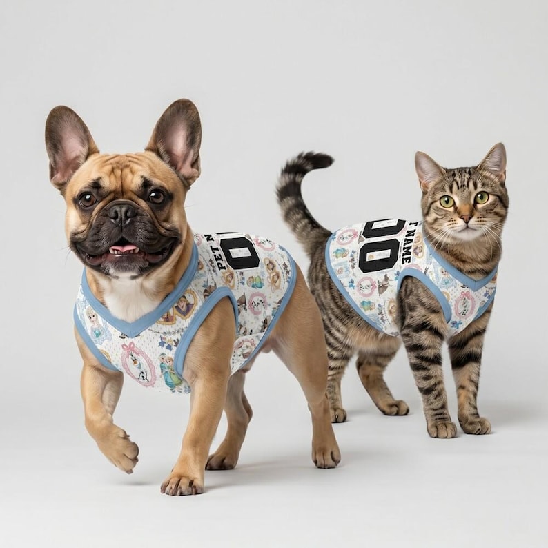 Elegant Custom Frozen Dog Shirt Matching Owner Coquette Bow White Pet Outfit Personalized Elsa Anna Vacation Tee Cute Disney Puppy Jersey image 1