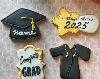 Set di biscotti per la laurea