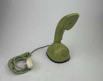 RARE Vintage 1960s Red Ericofon Cobra Telephone, Danish Rotary