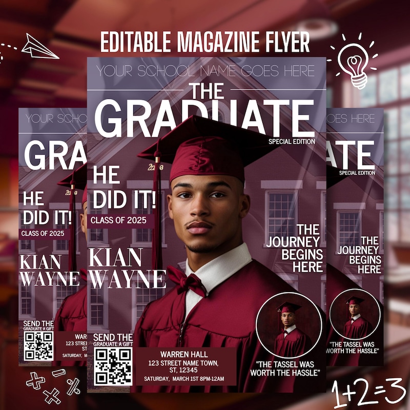 Basic Graduation Posters Graduation Posters Ideas - Etsy